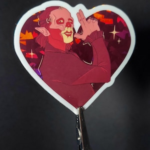 Ghost BC Papa V Perpetua Holographic Sticker -- Ghost Band Inspired Decal