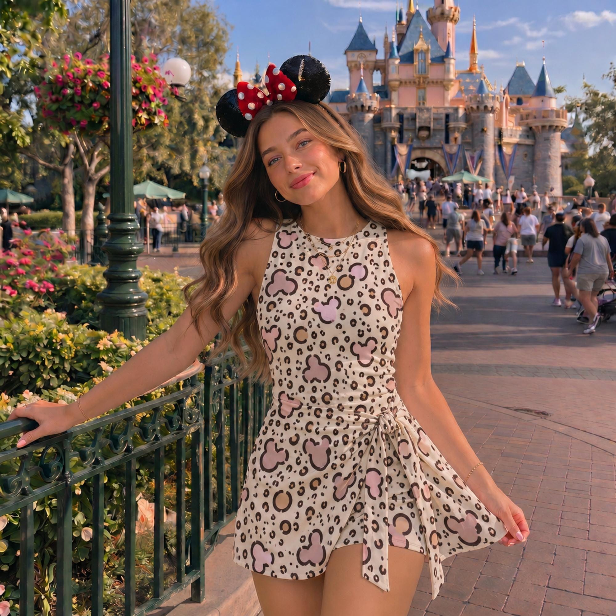 cute disney dresses Disneyworld Dress Cinderella Color:Pear Pink Product Category: Over Swim 🎅 Matching Holiday outfits and fashionable Disney dress