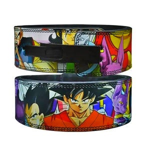 Ceinture d'haltérophilie Goku anime, ceinture de soulevé de terre, ceinture de gym, ceinture de soutien du dos, ceinture de dynamophilie, équipement de fitness, cadeau d'accessoires de gym pour lui
