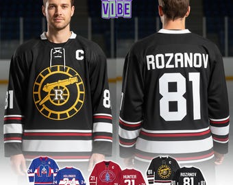 Heated Rivalry Hockey Jersey, Ilya Rozanov Shane Hollander, Hockey Movie Inspired Gift