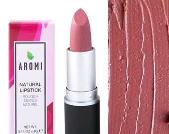 Berry Nice Natural Lipstick | Vegan Makeup, Cruelty-free Beauty, Chestnut Rose Lipstick, Berry Nude Lipstick, All Natural Cosmetics, Organic