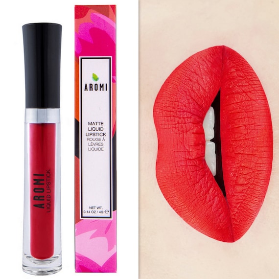 Preppy Red Liquid Lipstick. Red. Liquid to Matte. - Etsy