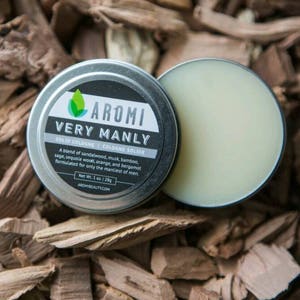 Very Manly Solid Cologne, Men&#39;s Fragrance, Travel Cologne, Vegan Scent, Small Men&#39;s Gift, Stocking Stuffer Cruelty-free & Vegan, Unique