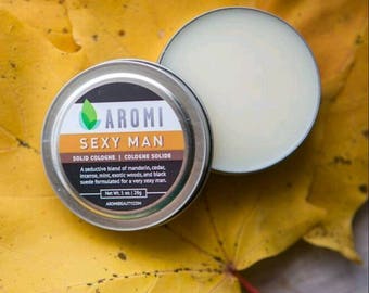 Colonia sólida Sexy Man. Colonia para hombre. Varonil. Fragancia. Regalo para hombre. Regalo único para hombre. Regalo varonil. Regalo para el Día del Padre. Fragancia masculina.
