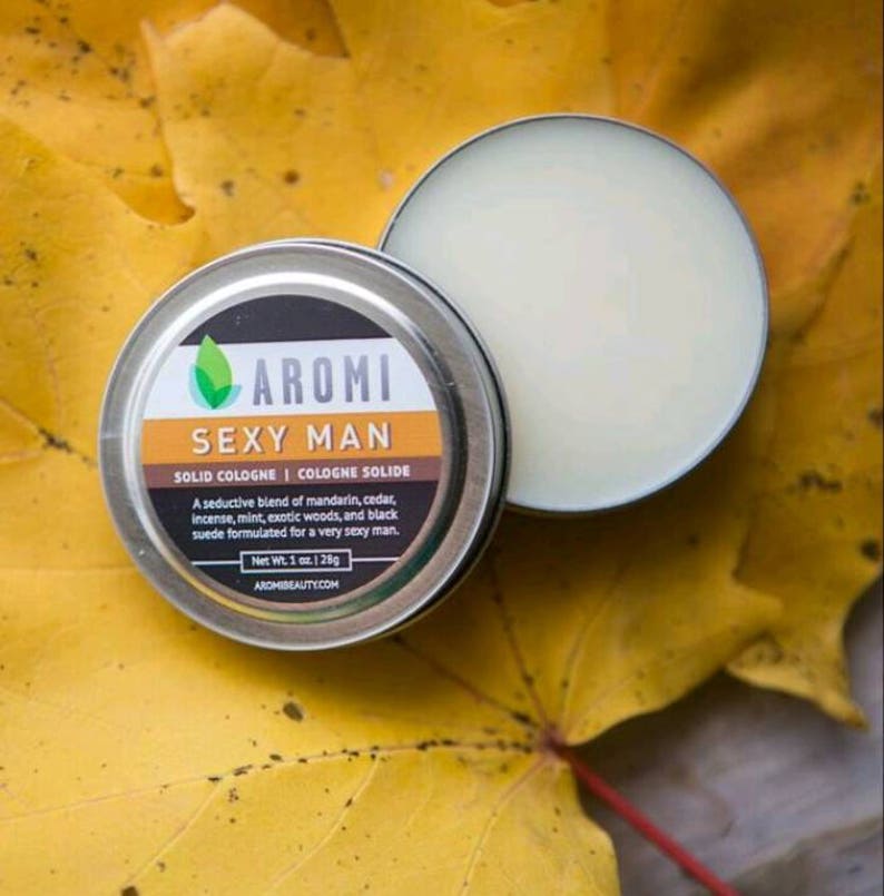 Sexy Man Solid cologne. Men's Cologne. Manly. Fragrance. Men's Gift. Unique Men's Gift. Manly Gift. Fathers day gift. men's fragrance. image 3