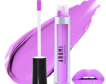 Pink Periwinkle Matte Liquid Lipstick | Bright Lilac Lip Color for Women, Bright Lavender, Purple, Vegan, Cruelty-free, Long-Lasting