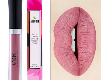 Berry Nude, Matte Liquid Lipstick.  Matte Lipstick.  Nude Lipstick.  Dusty Rose Lipstick. Vegan Makeup. Vegan Lipstick.  Pink Lipstick. Lips