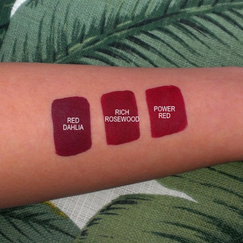 Rich Rosewood Liquidtomatte Lipstick. Matte Lipstick. Maroon Etsy