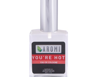 You're Hot Liquid Cologne. Manly fragrance. Men's Cologne.  Sexy Cologne. Vegan Cologne. Cruelty-free fragrance.  Manly gift idea