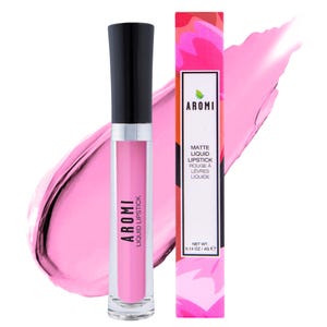 Baby Pink Matte Liquid Lipstick, Light Pink Lip Color for Women, Vegan, Pastel, Gift for Her, Aromi Beauty, Unique Shade, Cruelty-free