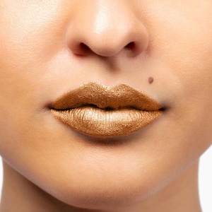 Gold Digger Metallic Matte Flüssige Lippen. Flüssig bis Matt, Gelb, Glitzernd, Vegan, Tierversuchsfrei, Golden, Aromi, Einzigartige Lippenfarbe, Geschenk