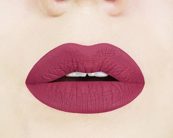 Süßer Marsala Liquid Lippenstift.  Glänzender bis matter Lippenstift. Vegan. Tierversuchsfrei. Beere. Veganer Lippenstift. Flüssiger bis matter Lippenstift. Matt