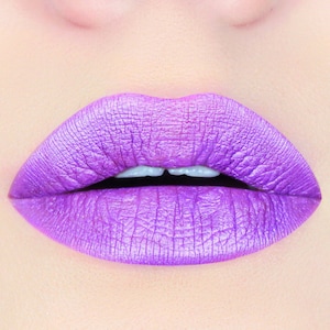 Purple Unicorn Metallic Liquid Lipstick, Metallic Lipstick, Shimmery, Purple Lipstick, Matte Lipstick, Vegan Lipstick, Gift for Her, lilac