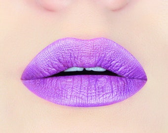 Purple Unicorn Metallic Liquid Lipstick, Metallic Lipstick, Shimmery, Purple Lipstick, Matte Lipstick, Vegan Lipstick, Gift for Her, lilac