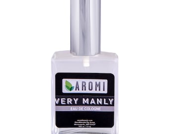 Men's Liquid Cologne, Manly Cologne, Men's Fragrance, Manly Cologne, Liquid Cologne, Gift for Him, Men's Gift, Vegan Cologne, Cruelty-free