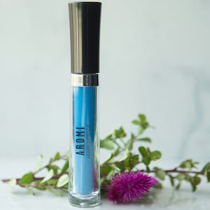 Azure Blue Liquid Lipstick | bright blue lipstick, matte lipstick, blue makeup, vegan, cruelty-free, cosmetics, vegan liquid lipstick, blue