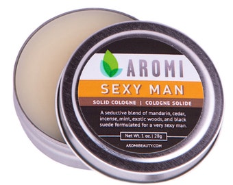 Sexy Man Solid cologne.  Men's Cologne.  Manly.  Fragrance. Men's Gift.  Unique Men's Gift.  Manly Gift. Fathers day gift. men's fragrance.