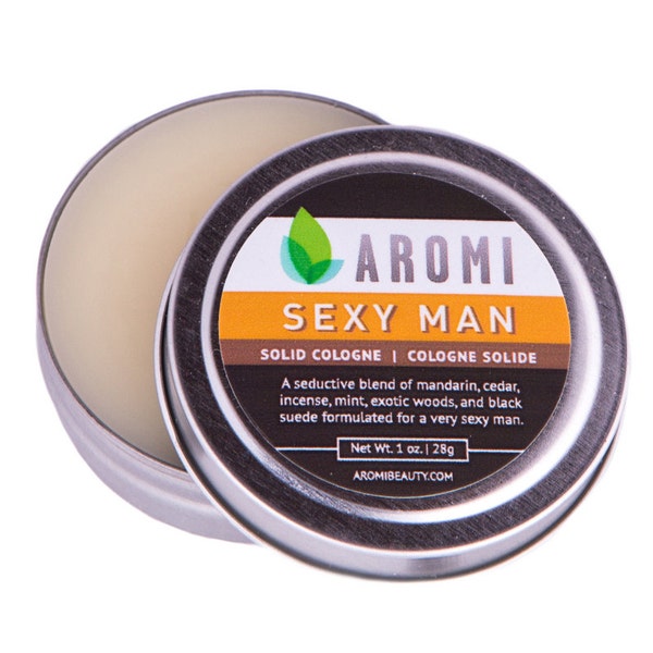 Sexy Man Solid cologne.  Men's Cologne.  Manly.  Fragrance. Men's Gift.  Unique Men's Gift.  Manly Gift. Fathers day gift. men's fragrance.