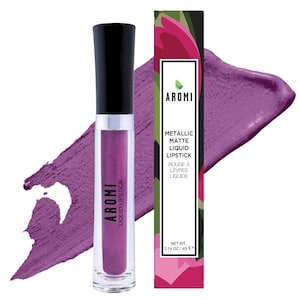 Sugared Mauve Metallic Liquid Lipstick, Metallic Lipstick, Shimmery, Mauve, Pink, Makeup, Cosmetics, Cruelty-free, Vegan, Gift for Her, image 13