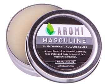 Colonia sólida masculina, colonia para hombre, fragancia, regalo para calcetines, almizcle, regalo para él, cera para barba, bálsamo y ungüento, colonia sin alcohol
