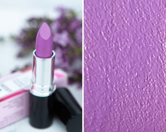 Rouge à lèvres naturel lilas doux | Vegan et cruelty-free, maquillage naturel, sans gluten, rouge à lèvres lavande, rouge à lèvres violet, rouge à lèvres sans colorant