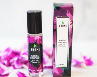 Exotic Bouquet Roll-on Perfume Oil, Rollerball perfume, Floral, mothers day gift, Beauty, Oil, Vegan Perfume, Fragrance