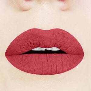 THE PERFECT RED All Natural Lipstick and Liner. Vegan Friendly. 