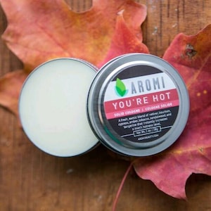 You're Hot Solid Cologne, Men's Cologne, Men's Fragrance, Travel Cologne, Alcohol free Cologne, bath & body, mens stocking stuffer