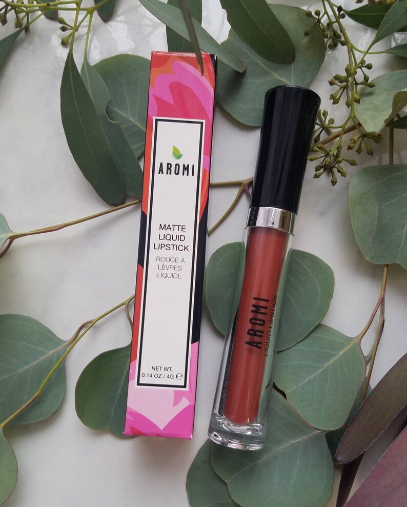 Ginger Spice Liquid Lipstick. Matte Red Orange Lipstick. Etsy