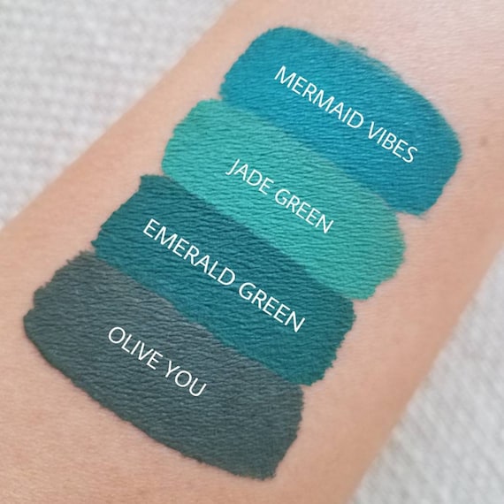 olive green matte liquid lipstick