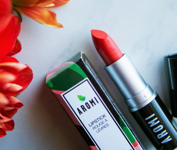 Poppy Lipstick. Red. Cherry. Bright Red. Orange Red. Gift for Her