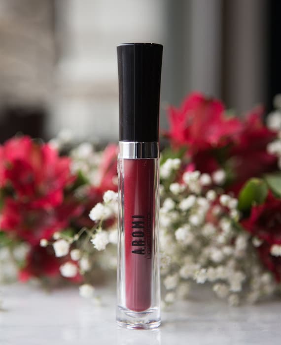 Power Red Matte Liquid Lipstick Red Lipstick Maroon Vegan Cruelty free Dark Red Makeup Cosmetics Gluten Free Beauty Etsy UK