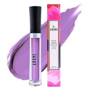 Lavender Fields Matte Liquid Lipstick | Light Purple Lip Color for Women, Long-Lasting, Gluten Free, Vegan, Gift for Her, Long Wear