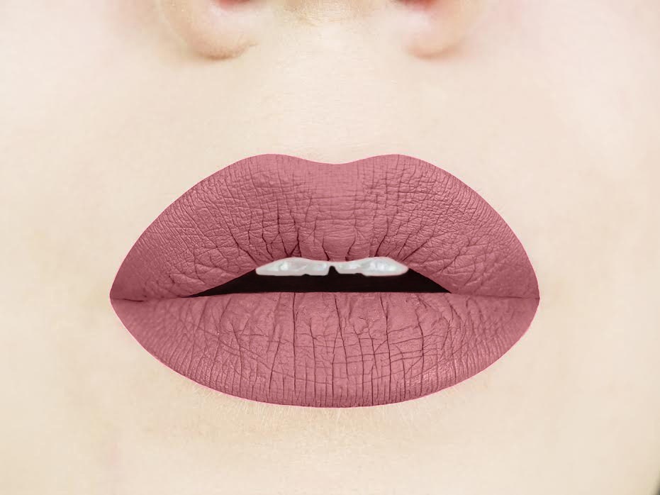 Woodsy Rose Liquid Lipstick. Liquid-to-Matte. Sepia Lipstick. Vegan and Cruelty-Free. Sepia Rose. Brown Lipstick. Rose Lipstick. Dusty Rose