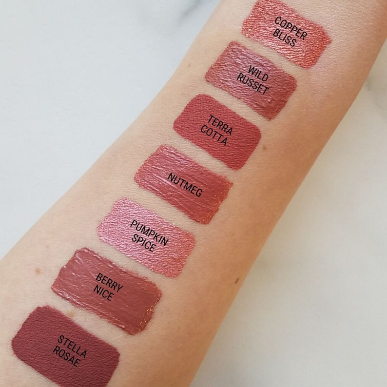 Nutmeg Lipstick. Terra Cotta Burnt Orange Warm Nude Etsy