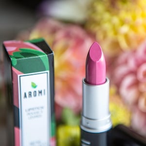 Bombshell Lipstick, Makeup, Cosmetics, Pink Lipstick, Vegan Lipstick, Cruelty-free, Bath and Beauty, Pink Lips, Gluten Free, Matte Lipstick