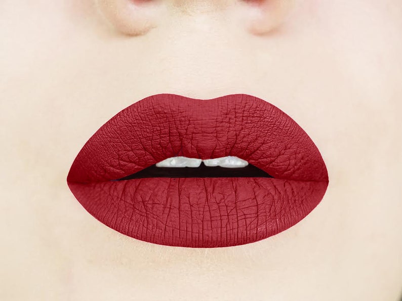 power red matte liquid