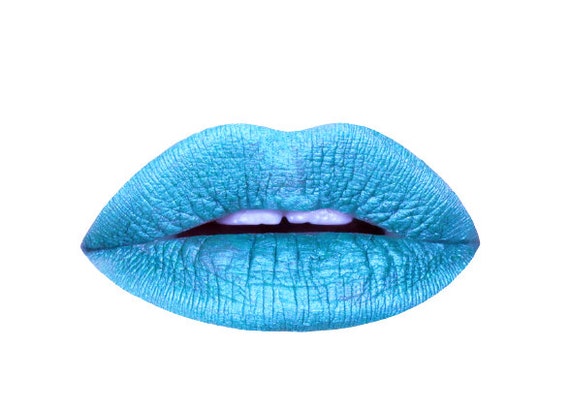 Buy Snow Queen Metallic Liquid Lipstick Bright Blue Lipstick