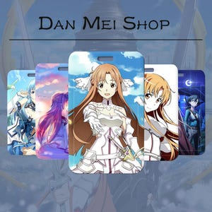 Porta-cartões Sword Art Online – Carteira de anime estilosa para fãs e colecionadores