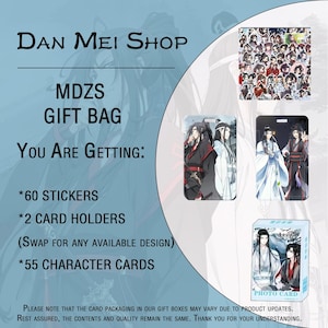 MDZS Gift Set – Mo Dao Zu Shi Anime Merch | Wei Wuxian & Lan Wangji Themed Gift Set for Danmei Fans