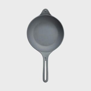 Premium Japanese Cast Iron Skillet – Naked Pan 21cm Deep | Handmade by OIGEN | Uncoated, Minimalist Design