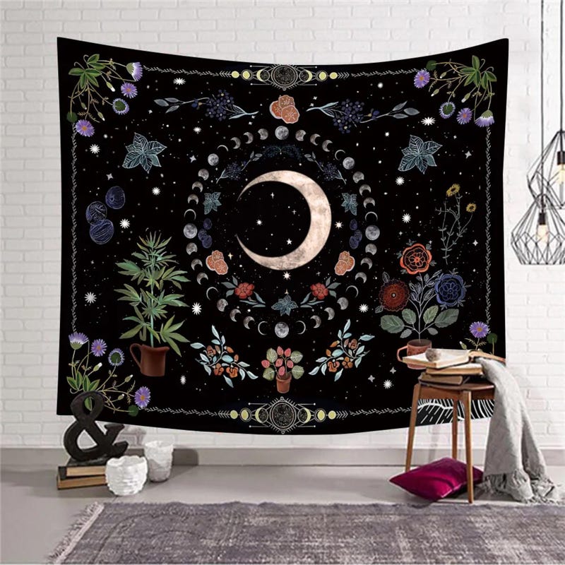 Moon Phase Tapestry - Etsy