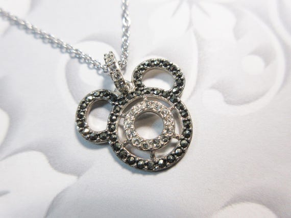 Swarovski mickey mouse necklace best sale