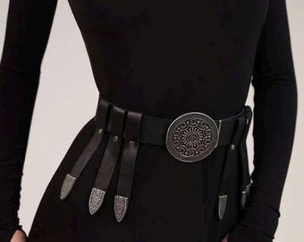 Traditional Georgian Chokha Belt – Handmade Caucasian Accessory for Men & Women