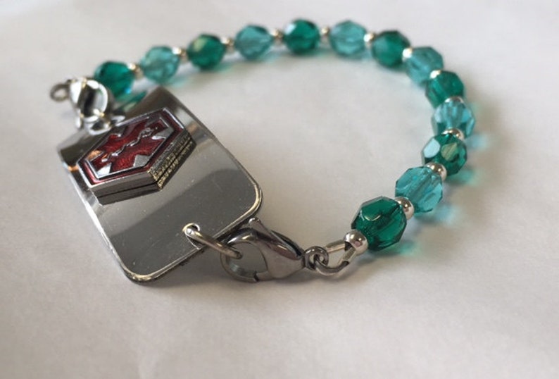 Medical Alert Interchangeable ID Replacement Bracelet Etsy