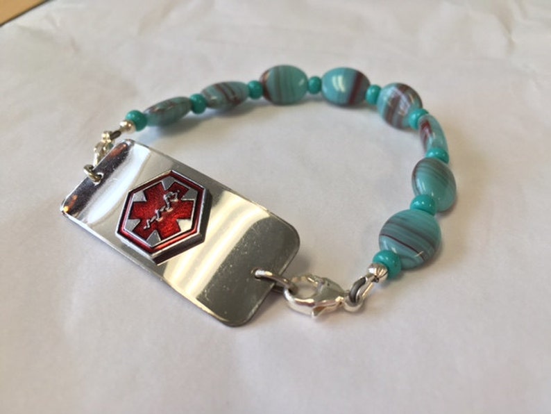 Medical Alert Interchangeable ID Replacement Bracelet Etsy