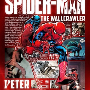 Comic & Superhero Poster Prints, Movie, Graphic, Room Decoration, Wall Art, Marvel, DC. (Digital)