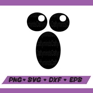 Halloween Face SVG: Pumpkin Cricut Files (Digital Download)