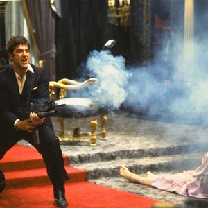 Scarface Al Pacino Poster | Tony Montana Gangster Wall Art | Classic Movie Print 20x30