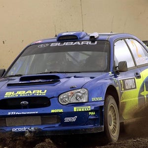 Subaru World Rally Car Poster | WRC Racing Wall Art | JDM Sports Car Print | Rally Legend Decor 20x30